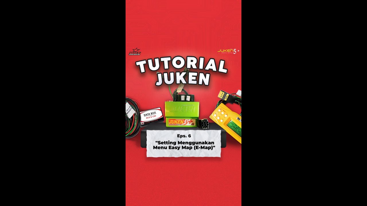 TUTORIAL JUKEN | Setting Menggunakan Menu Easy Map (E-Map) - Episode 6