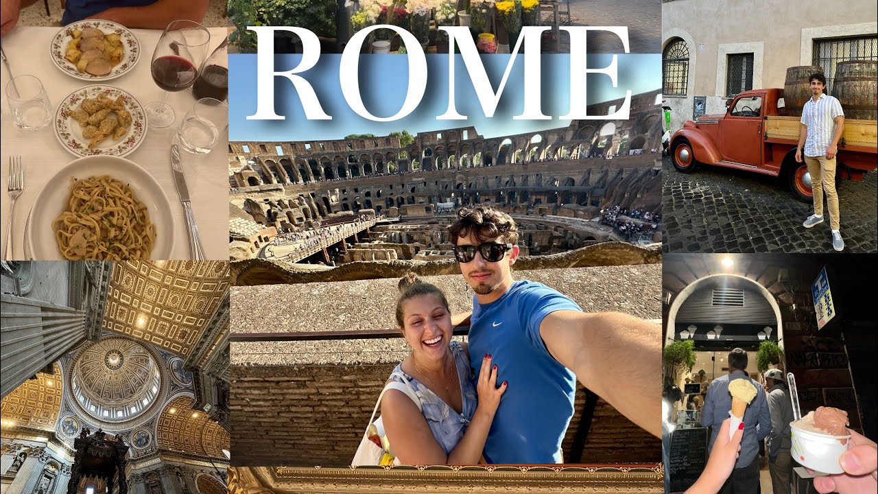 2 Days in ROME: early morning Vatican tour, sight seeing & lots of gelato and pasta 🍝