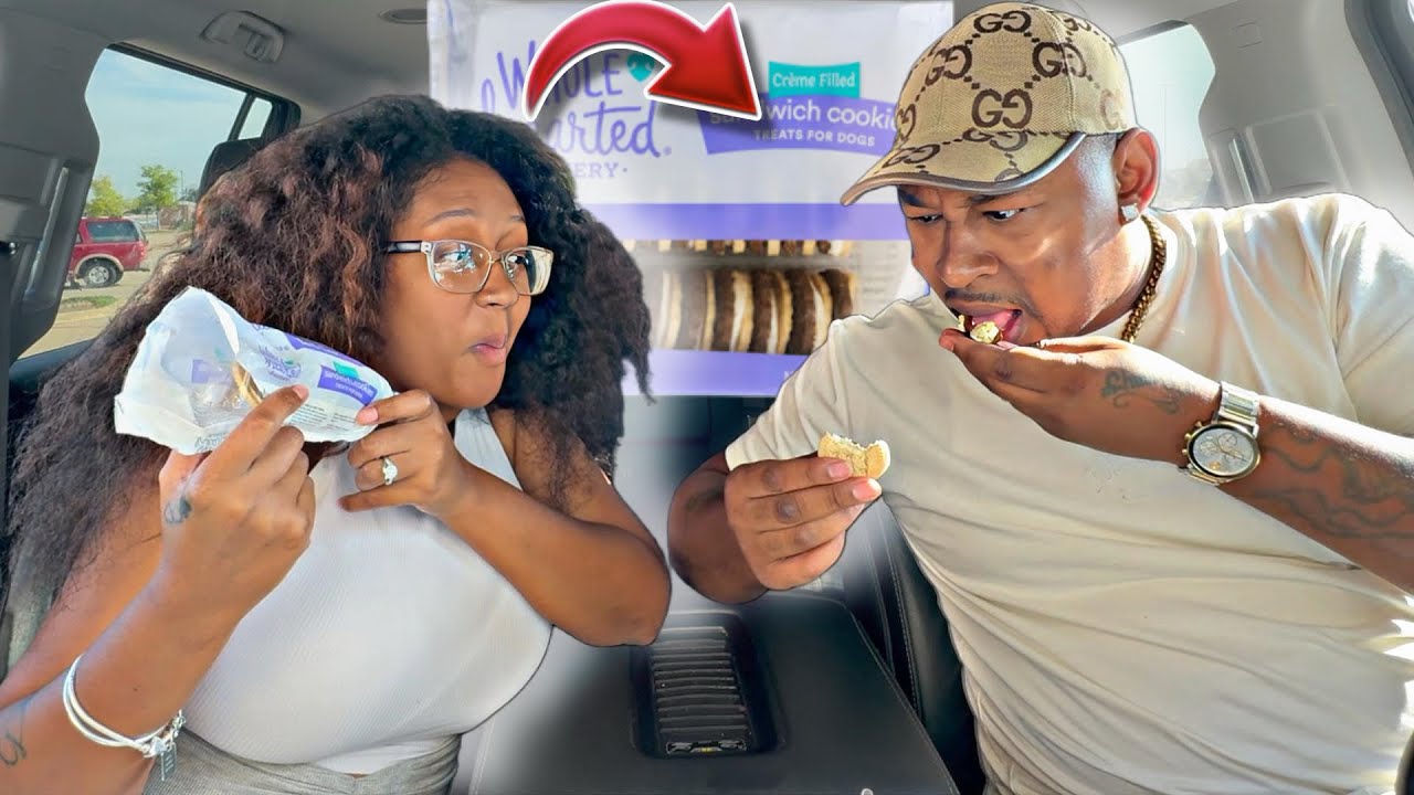 Making My ANGRY Husband EAT DOG COOKIES To See His REACTION! *HE FLIPPED*