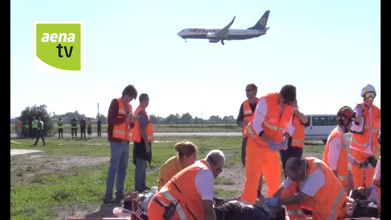 Aena | Aeropuerto de Alicante-Elche realiza un simulacro de emergencia aérea