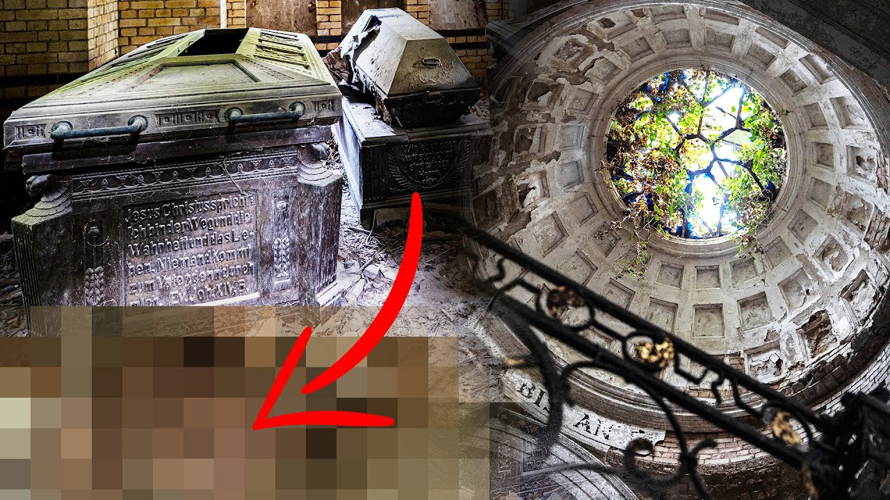 Bodies Left Behind! Mysterious Abandoned Mausoleum In The Woods (Germany)