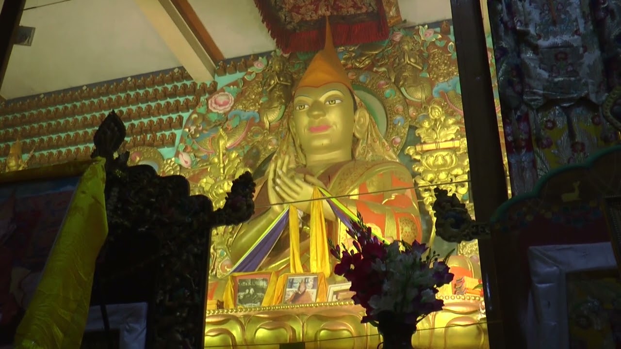 2022/2/28ཉིན་དགེ་སློང་གྲགས་པ་ཀུན་དགའ་ནས་ཤར་དགའ་ལྡན་དུ་དགེ་བཤེས་གཏོང་སྒོའི་སྐབས་ཀྱི་བརྙན་མཐོང་།།
