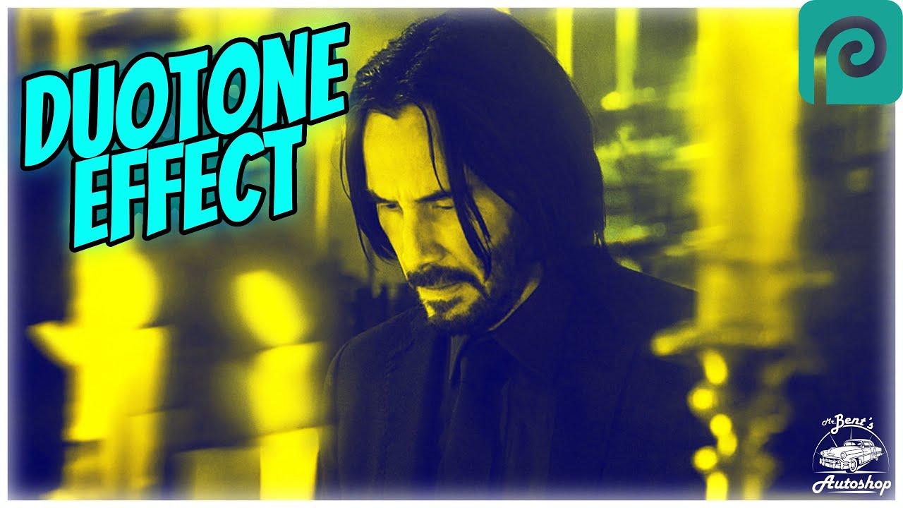 The BEST way to Create a Duotone Effect in Photopea - | Free Photoshop |