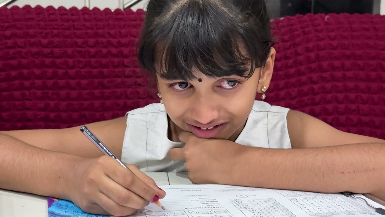 We Didn’t Expect This 😢 | Ammu’s Abacus Exam + Results ||@V5 Family Show