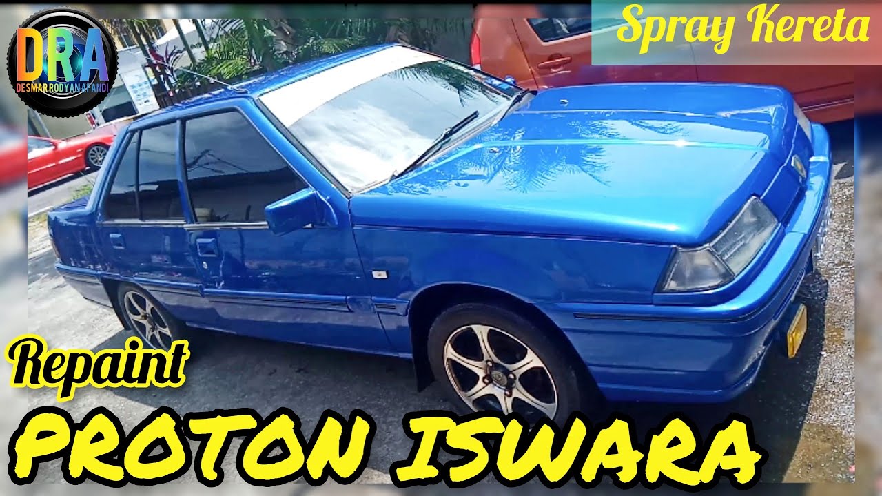 REPAINT PROTON ISWARA | SPRAY PAINT | SPRAY KERETA