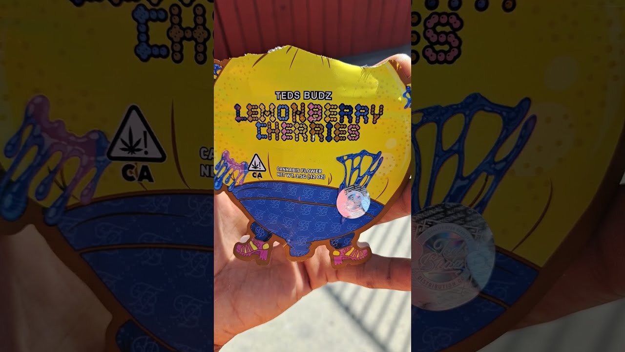 lemon berry cherries by Ted's budz x zaba