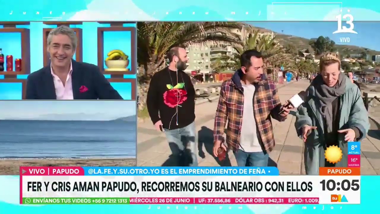 Tu Día llegó hasta la localidad de Papudo | Tu Día | Canal 13