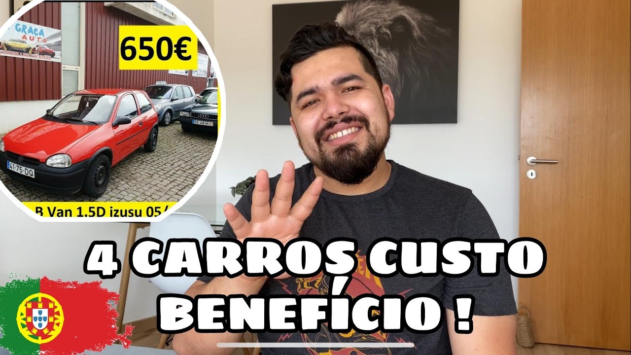MELHORES CARROS PRA RECÉM CHEGADOS EM PORTUGAL 2021 (PREÇO ATUAL)