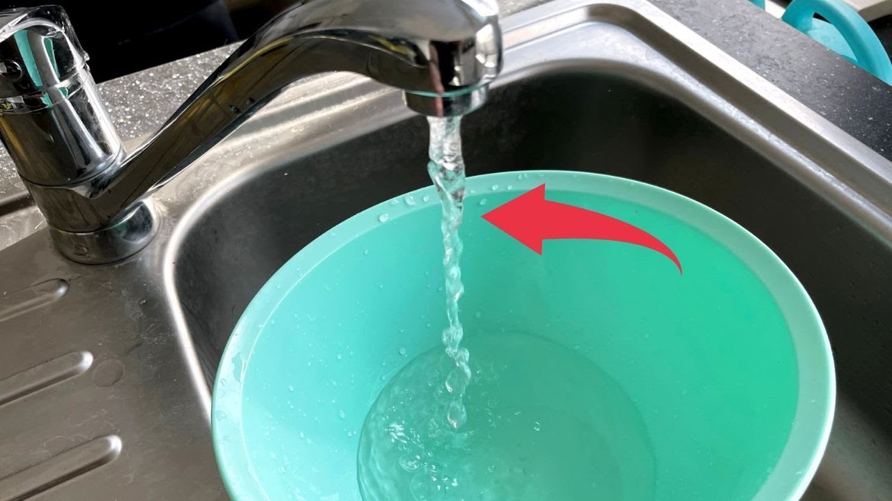 Mit DIESEM Trick sparst du in der K&uuml;che VIEL Wasser! ✅