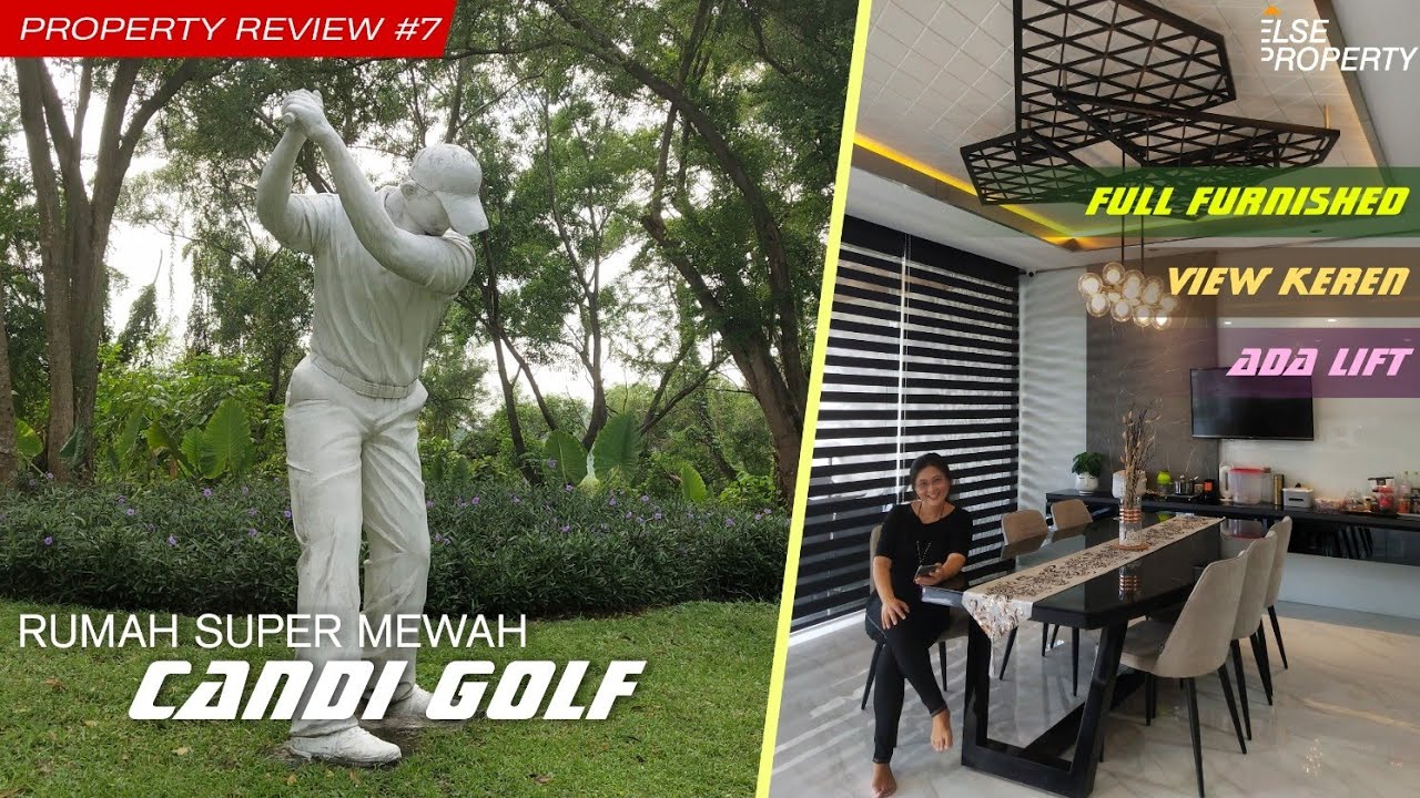 GAK NYANGKA!!! RUMAH SUPER MEWAH DI CANDI GOLF SEMARANG INI HARGANYA GAK NYAMPE 10M, ADA LIFT-NYA
