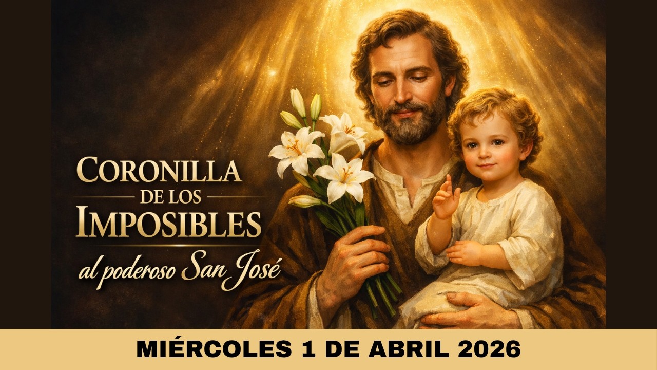 Coronilla de los Imposibles al Poderoso San Jos&eacute; | Oraci&oacute;n para Casos Dif&iacute;ciles🙏💛 |  1 DE ABRIL