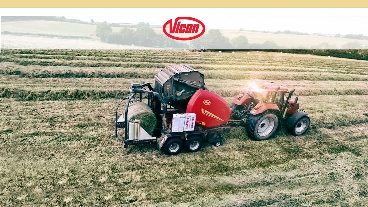 JH Kirkham & Sons use the Vicon RV5216 FlexiWrap combination for contracting in Warwickshire