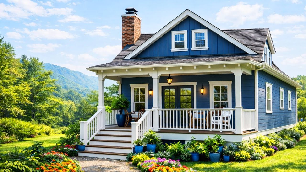 Cozy Cottage Vibes Exterior Tour & Porch Ideas