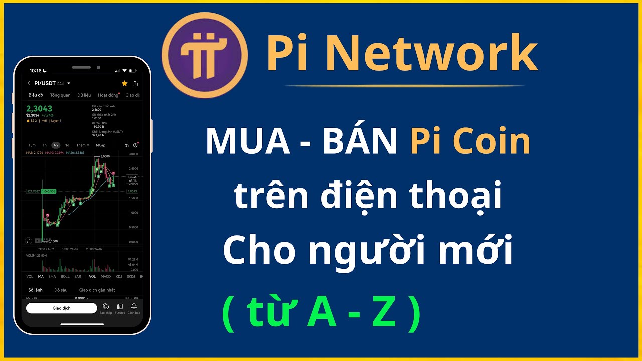 C&aacute;ch Mua B&aacute;n Pi Network tr&ecirc;n điện thoại từ A-Z cho người mới