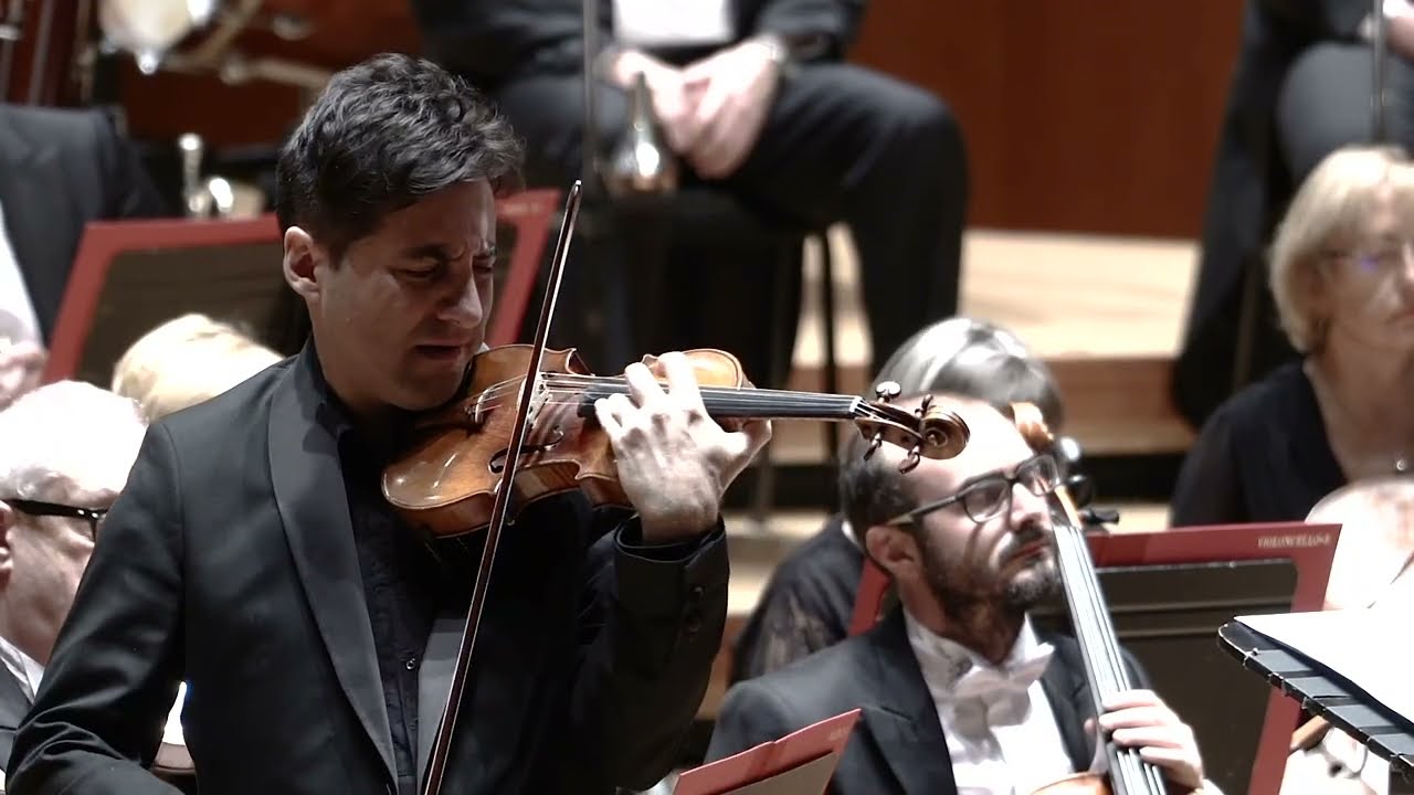 Philippe Quint plays Korngold Violin Concerto LIVE from Bilbao, Spain