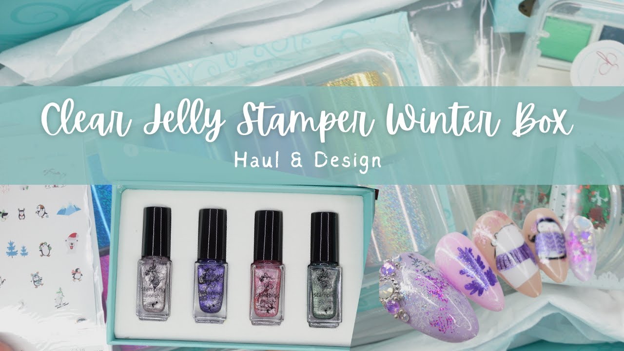 Clear Jelly Stamper Winter Box Haul & Design