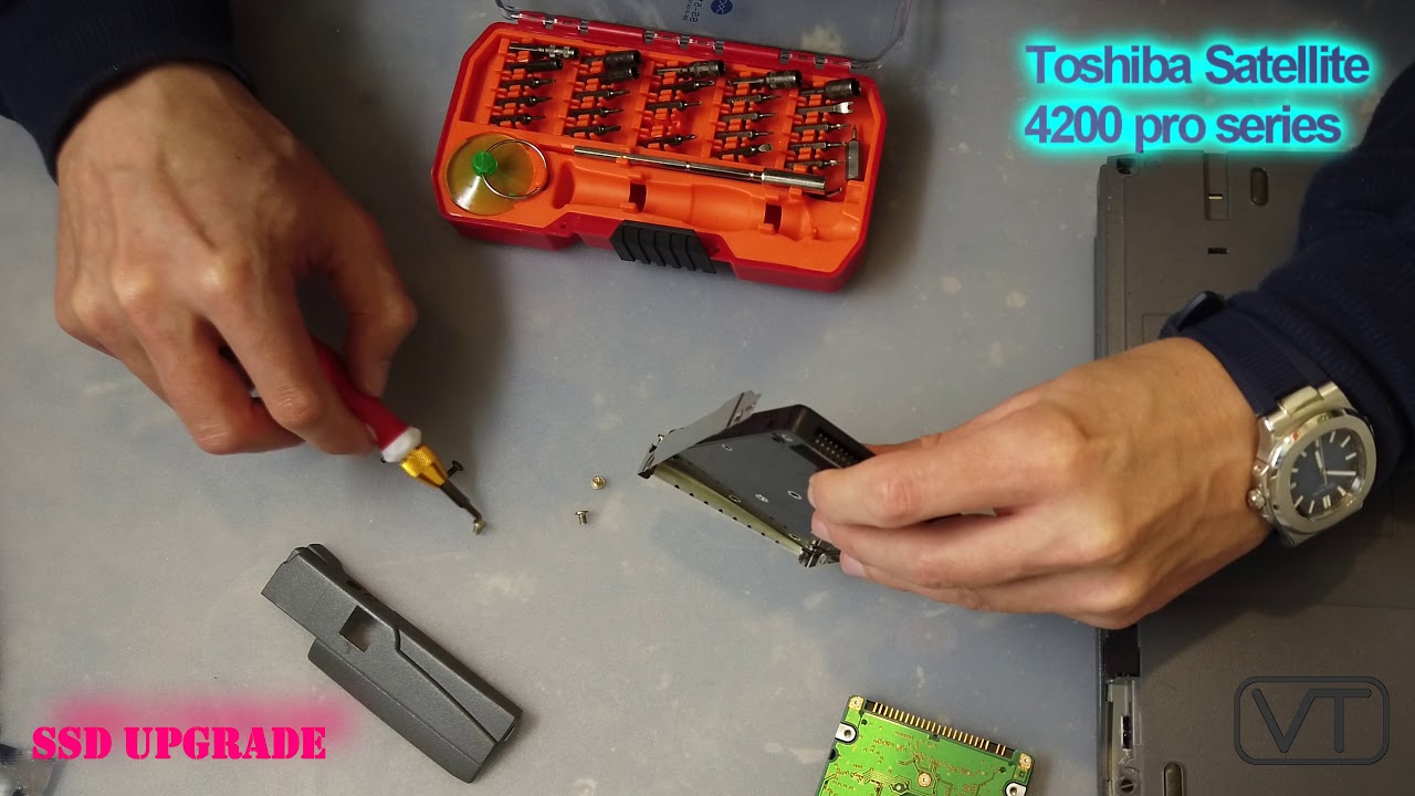 Toshiba Satellite 4200 series | SSD Upgrade