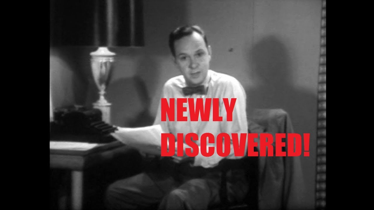 NEWLY DISCOVERED John Charles Daly film! 