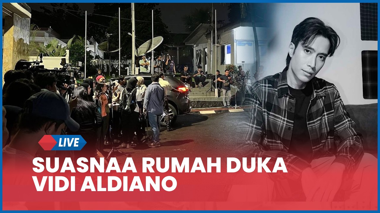 🔴Susana Rumah Duka Vidi Aldiano, Rekan-rekan Artis Mulai Berdatangan