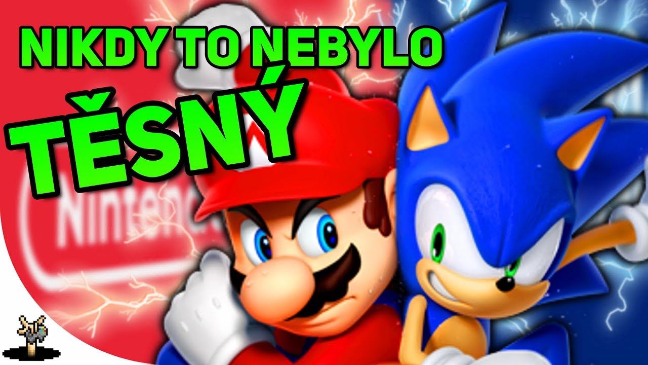 Největší herní rivalství, které NIKDY NEEXISTOVALO | Mario vs. Sonic
