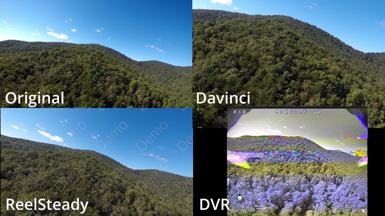 GoPro Hero 5 FPV Stabilization comparison