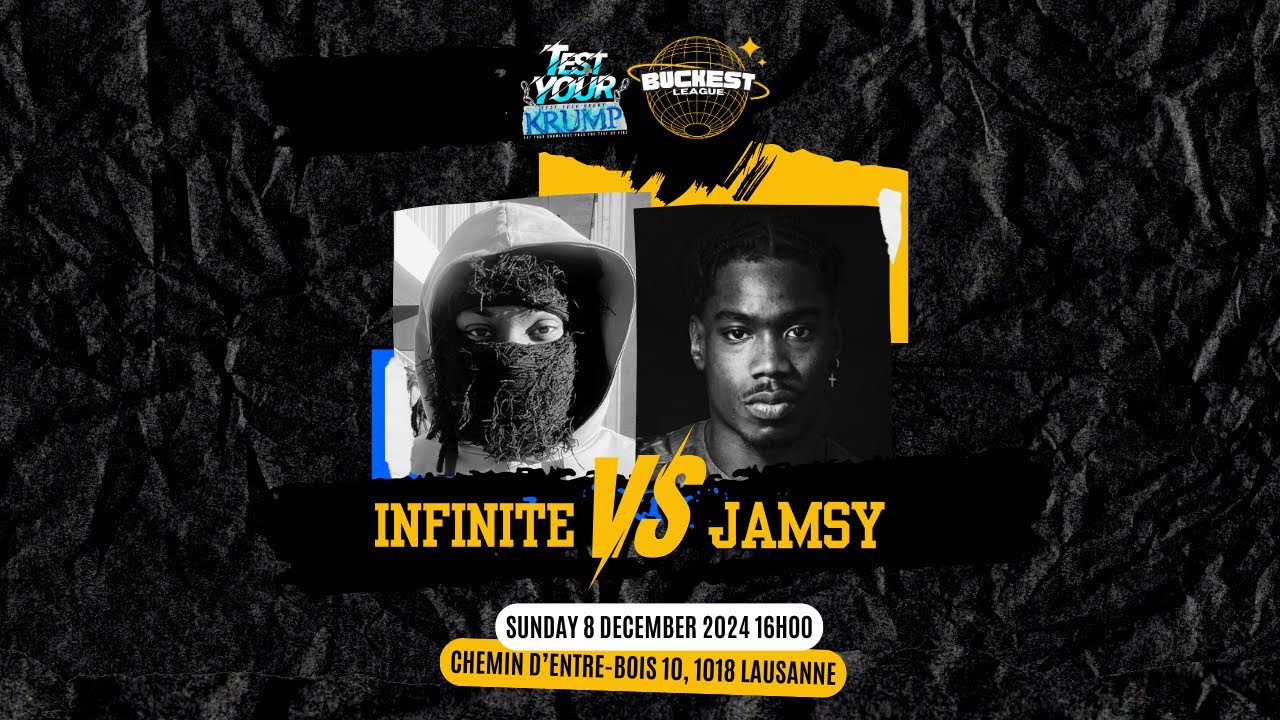 INFINITE VS JAMSY | BUCKEST LEAGUE 4TH | TEST YOUR KRUMP
