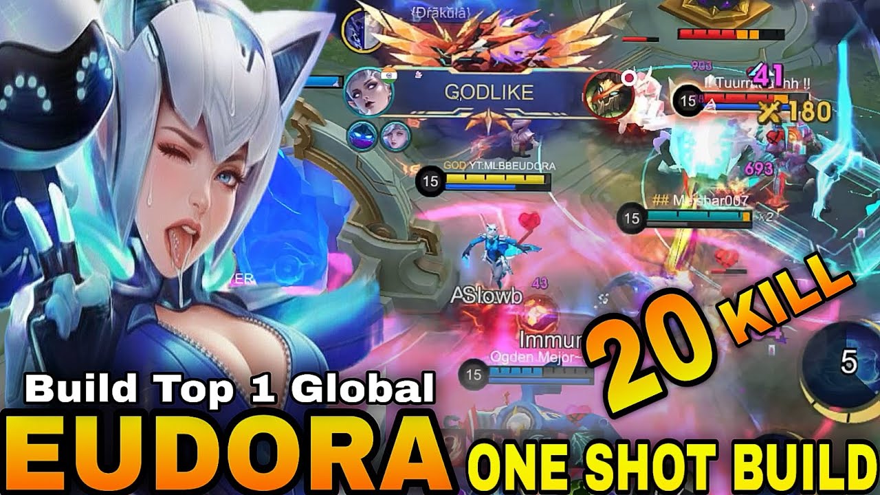 EUDORA BEST BUILD 2026 | TOP 1 GLOBAL EUDORA NEW REVAMPED INSANE DAMAGE MOBILE LEGENDS