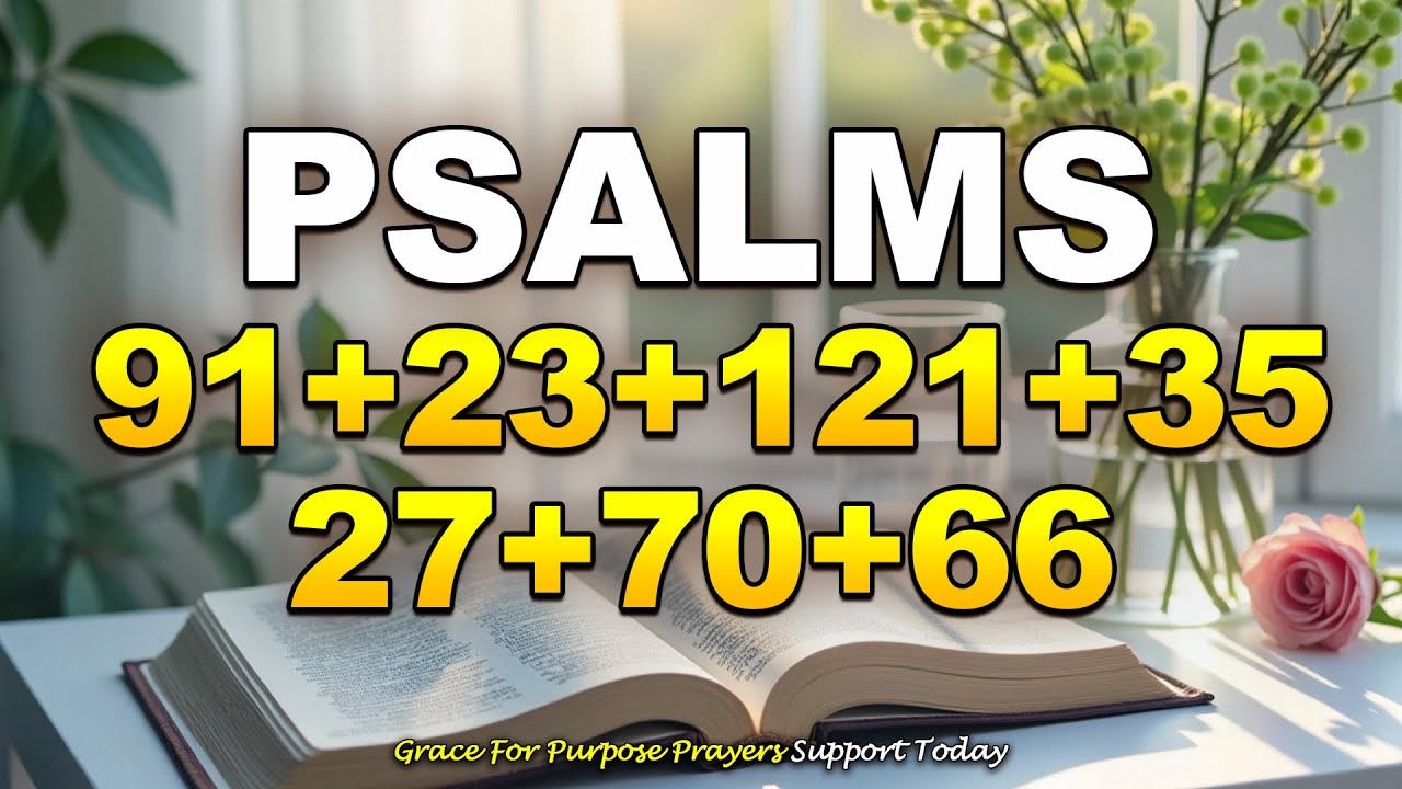 Listen to This Prayer and Every Chain of Darkness Will Break | Psalms 91, 23, 121, 35, 27, 70, 66