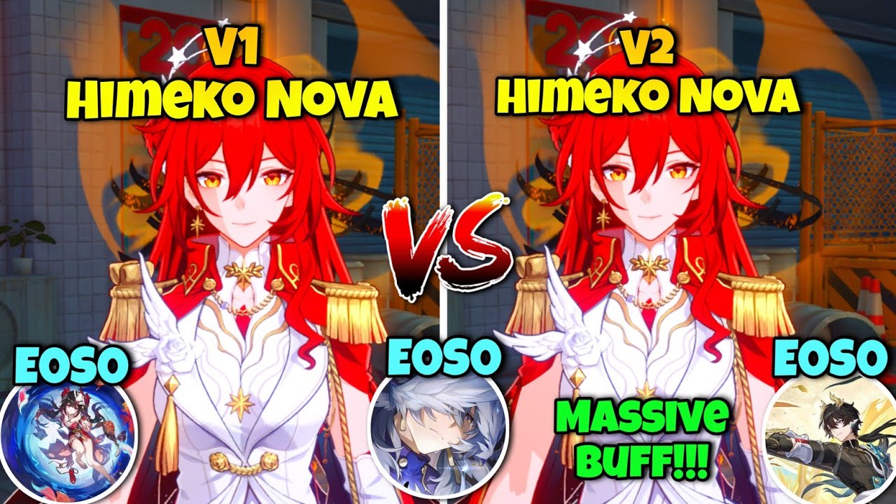 [V2] MASSIVE BUFF!!! E0S1 HIMEKO NOVA VS E0S1 HIMEKO NOVA VS PF || COMPANION PROTOCOL: VERDICT