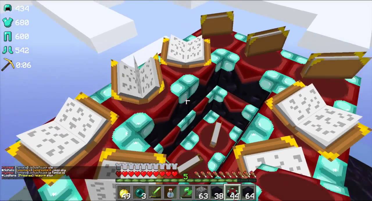 [DinastyMC] #6 - COFFRE CACHE + AVANCEMENT BASE !