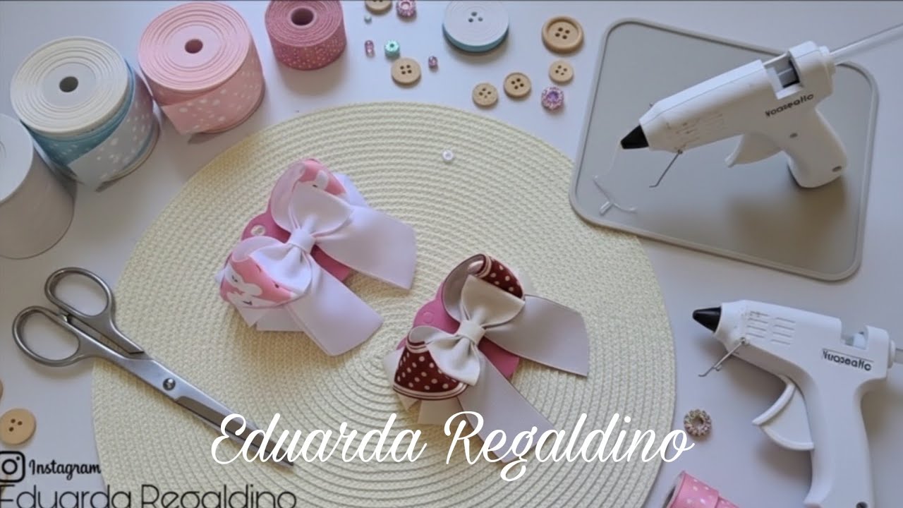 Ideias fáceis LAÇOS de Cabelo fofos - Passo a passo 🎀