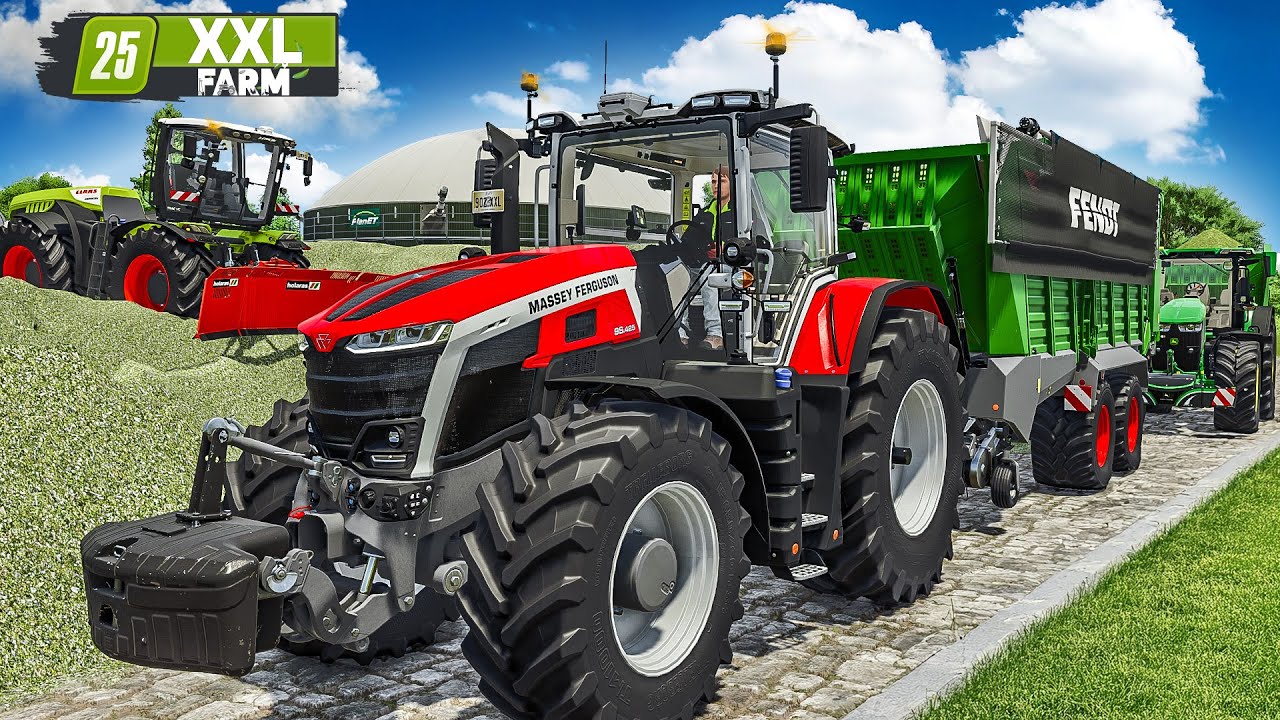 LS25: Die XXL-Silagesilos füllen sich! | FARMING SIMULATOR 25