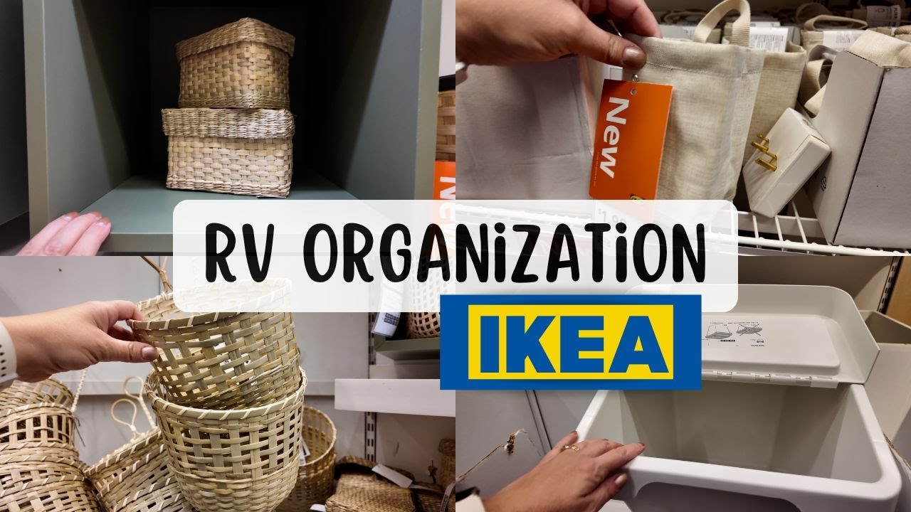 16 BEST Rv Living Items & Organization Ideas from Ikea! | Full-time rv living