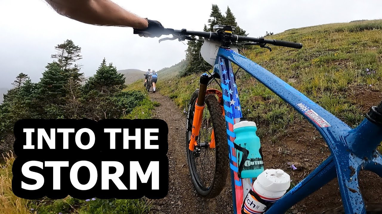 SCARY WEATHER ABOVE 12,000 FEET - Breck Epic on a SINGLESPEED Day 5