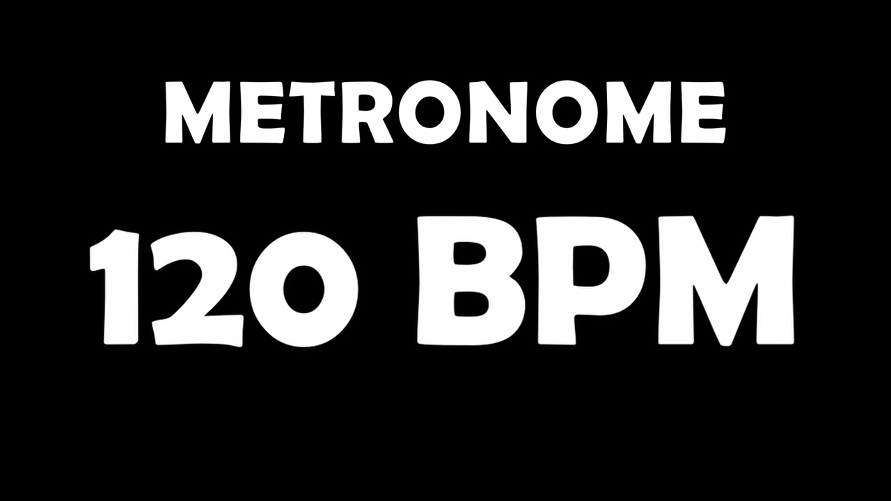 120 BPM Metronome (10 Minutes)