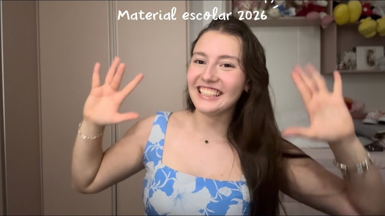 Material escolar 2026 💋🪩 terceirão