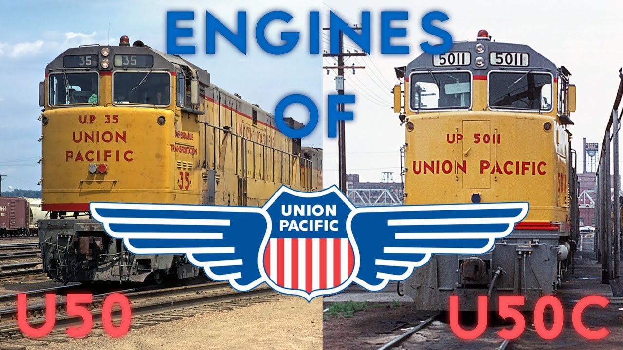 Двигатели Union Pacific Episode 4 GE U50 и U50C (Читать закреплённый комментарий)