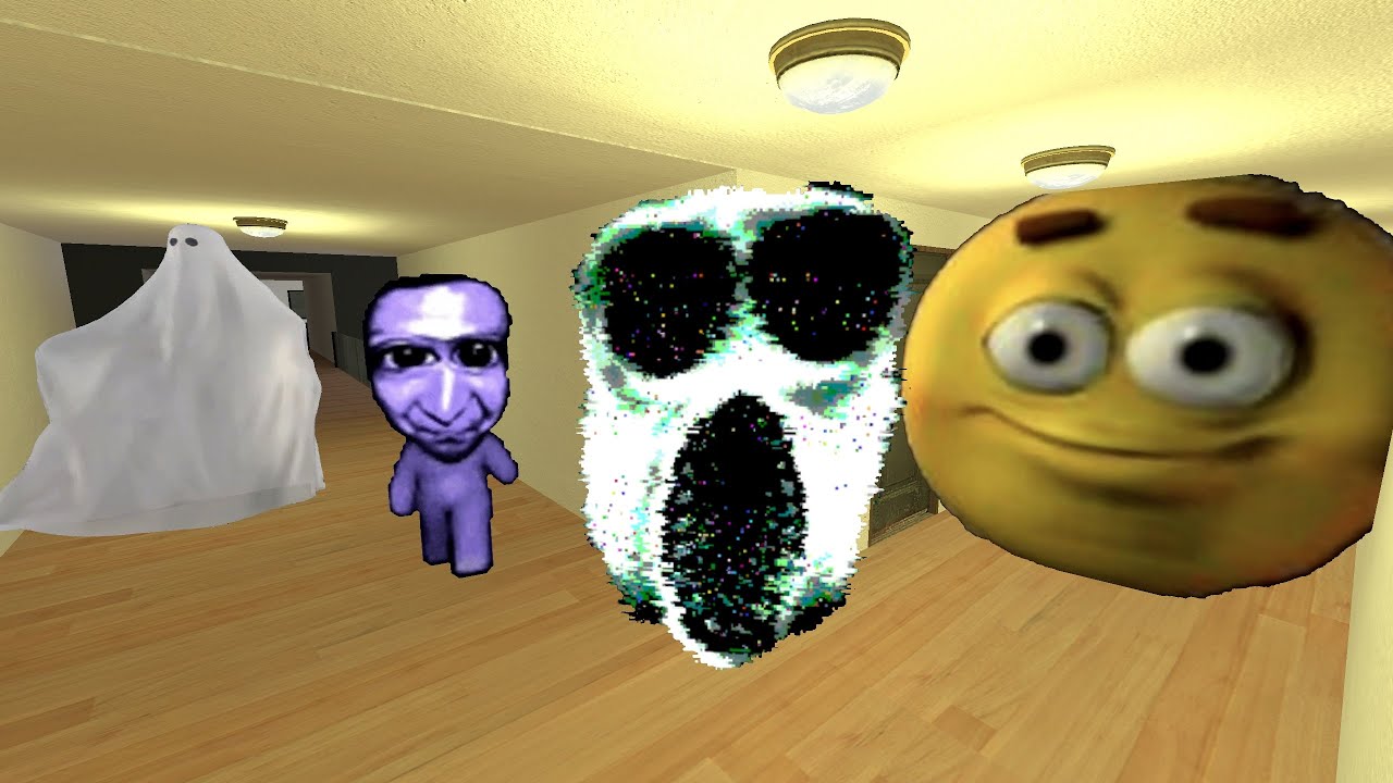 Ao Oni, Ghost, Smiley And Ambush Nextbot Gmod