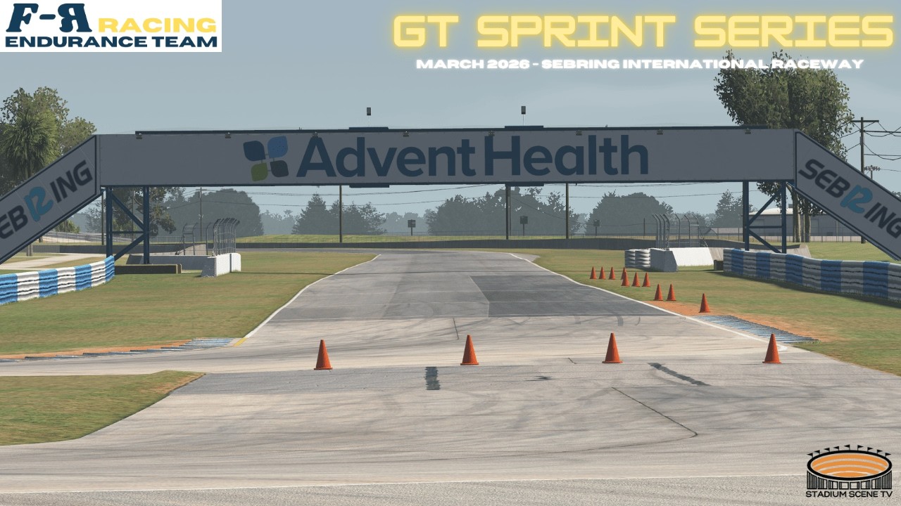 Sebring International Raceway LIVE - F-R Racing's iRacing GT Sprint Series
