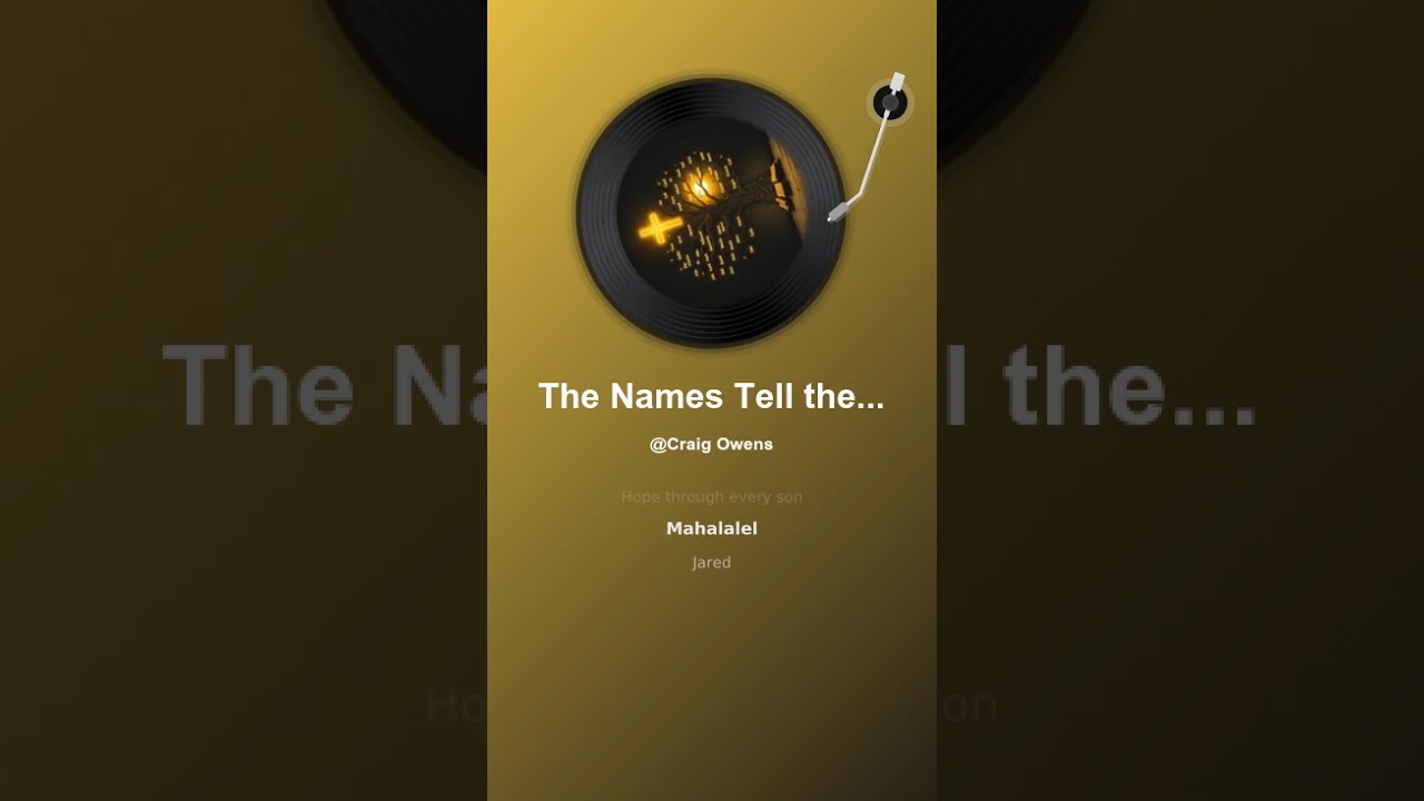 The Names Tell the Story