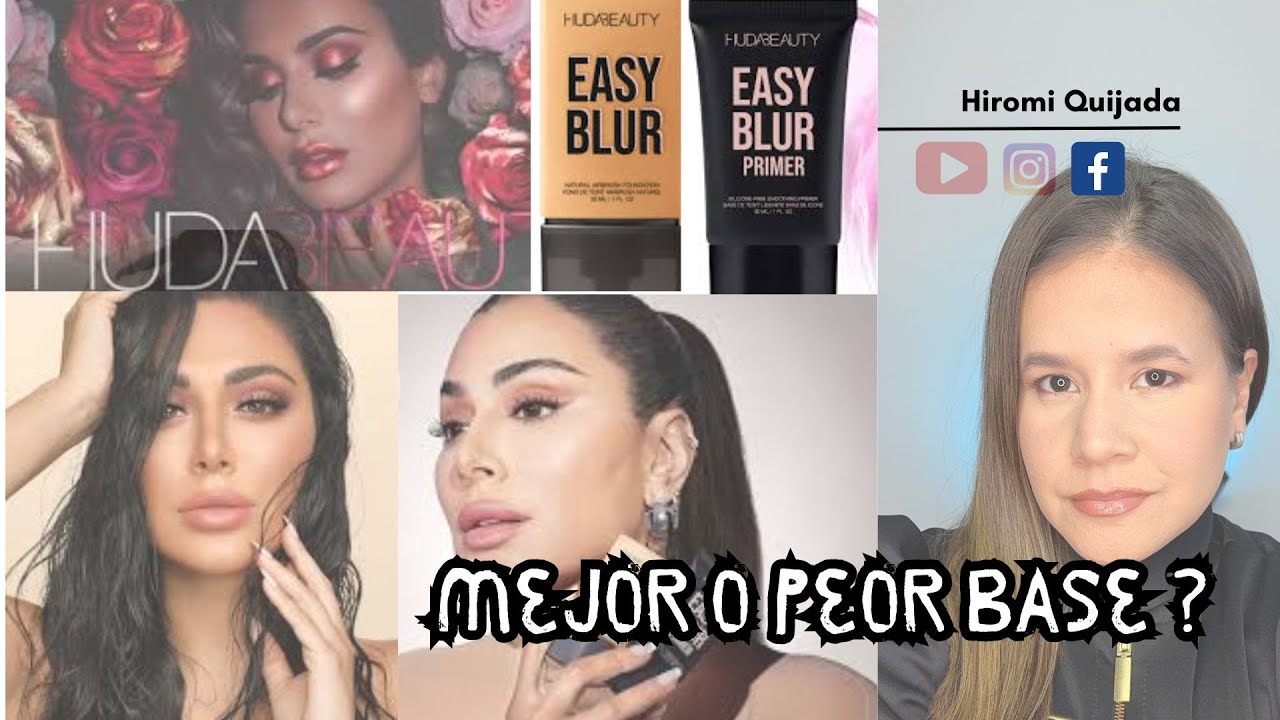 Mejor o peor Base de Huda beauty