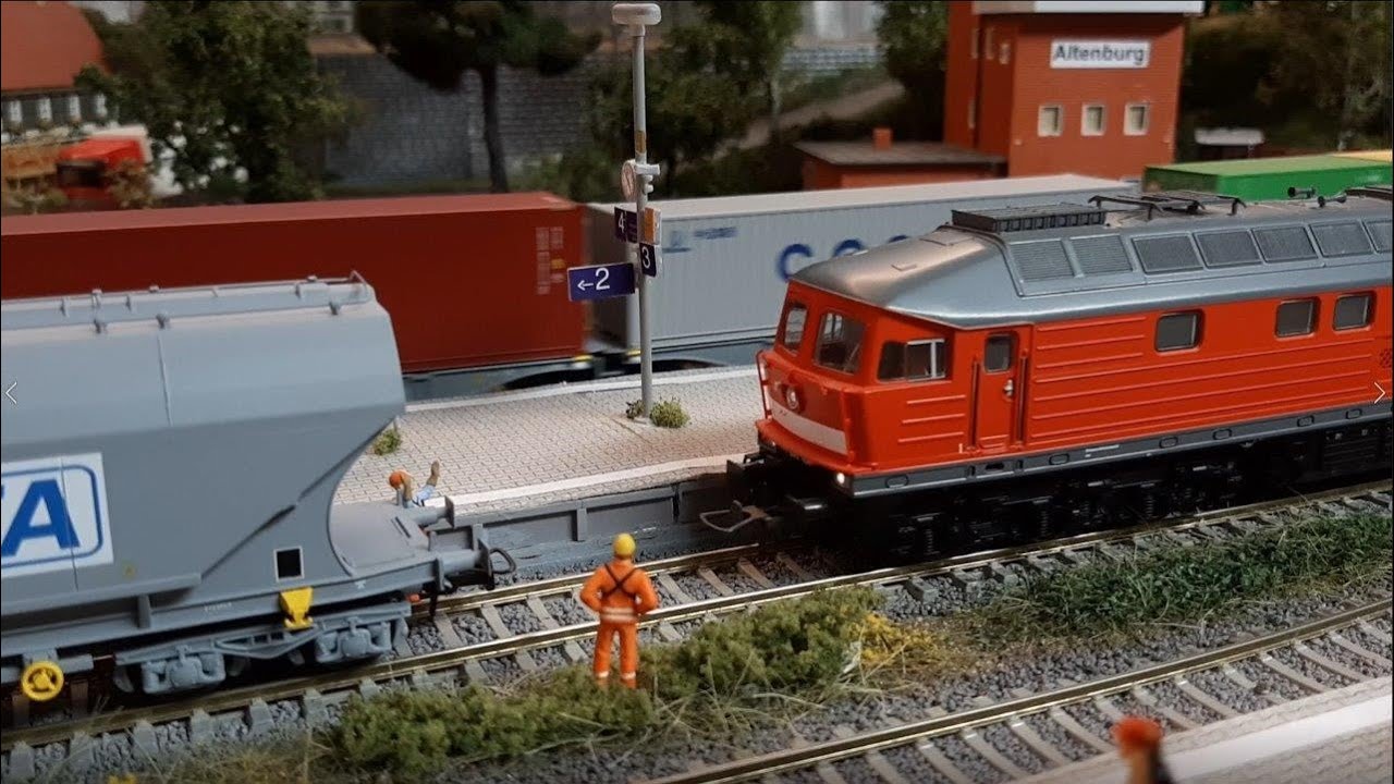 Fahrbetrieb auf meiner Modellbahn // April 2021 // Modellbahnanlage 