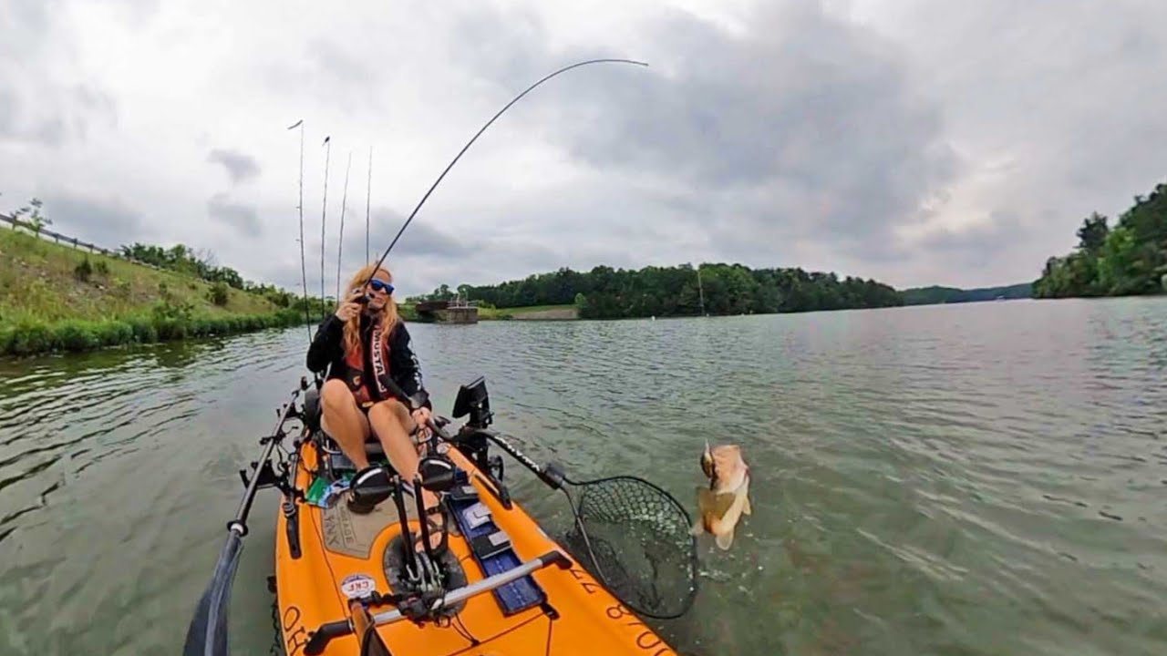 Cowan Lake Cincinnati Kayak Fishing Bass Tournament - Finished 19/54