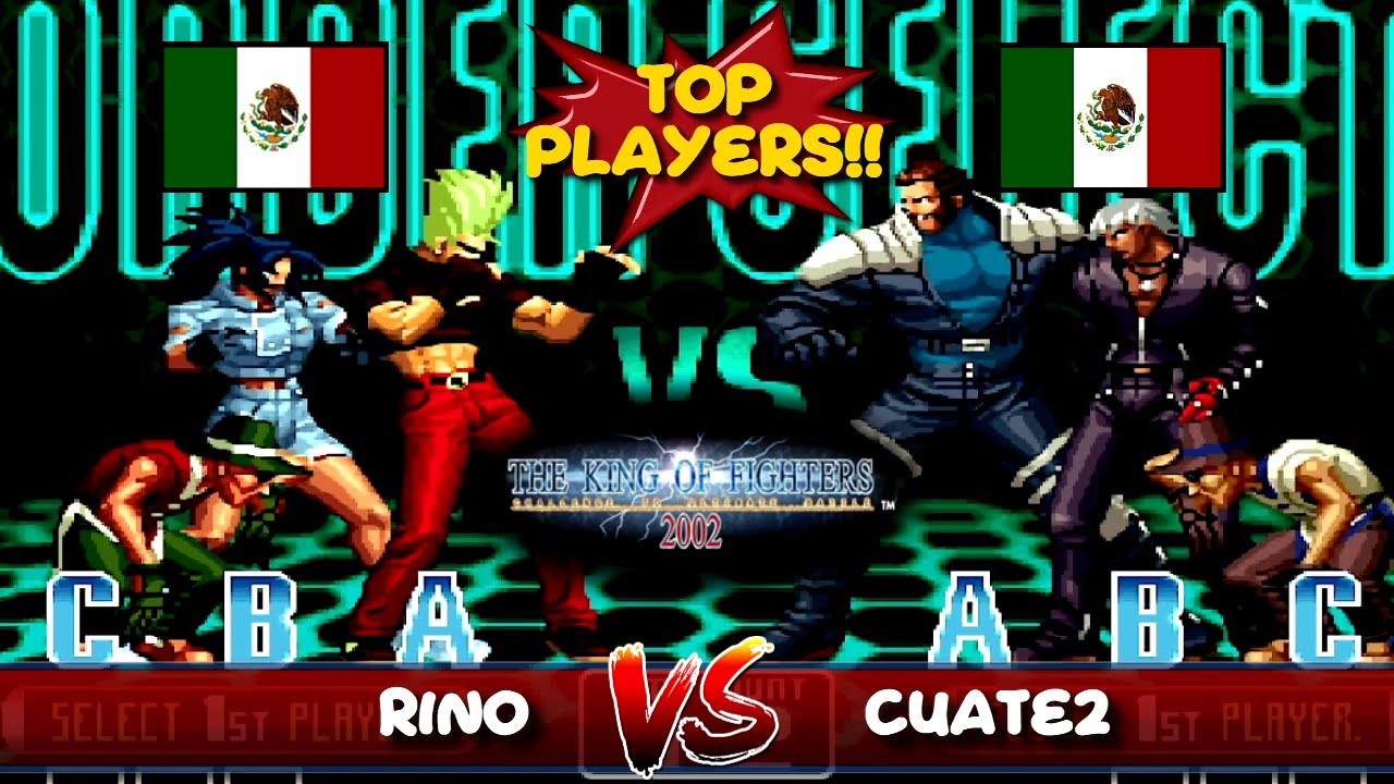 [TOP PLAYERS KOF 2002 FT5] (CDM-ELITE)-RINO (Mex) vs cuate2 (Mex) #kof2002