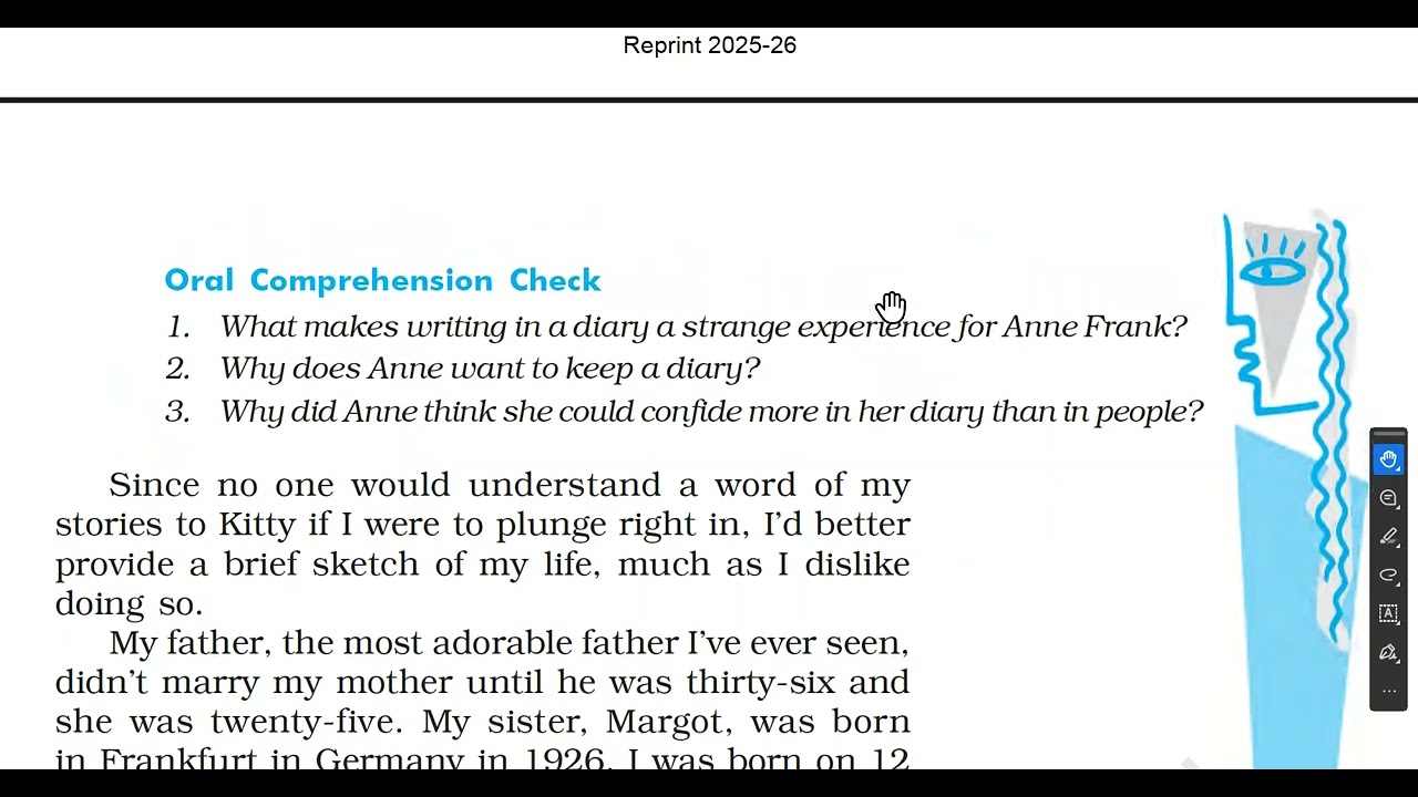CLASS10th ENGLISH chapter the diary of Anne frank full explanation ||ONESHOT||. 