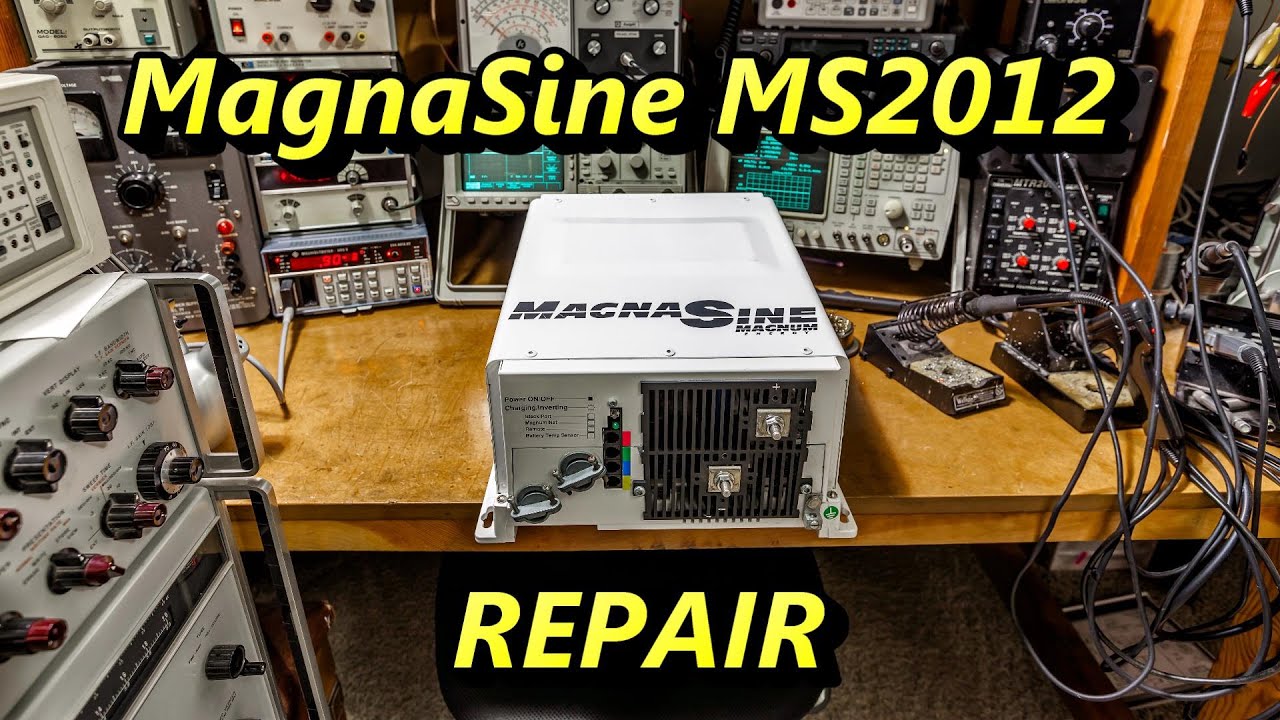 Magnasine MS2012 Inverter Charger Troubleshoot and Repair