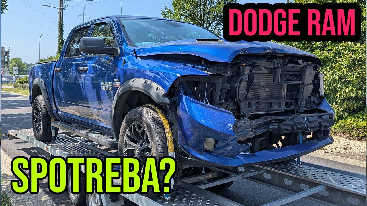 Ťaháme vleky #4 Aká bola spotreba 4.2TDI s naloženým Dodge RAM na prívese? Cesta do Belgicka