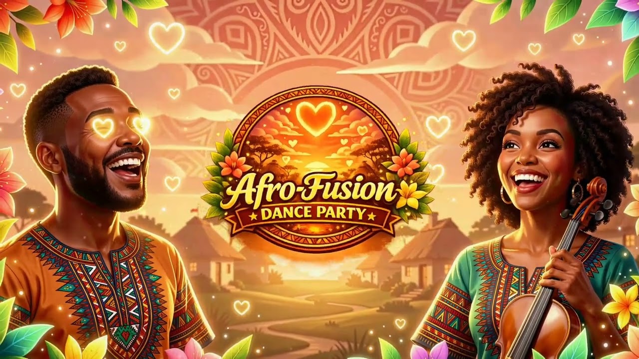 Fast Happy Afro-Fusion Dance Song – African Violin Love Music | Festival Party Vibes