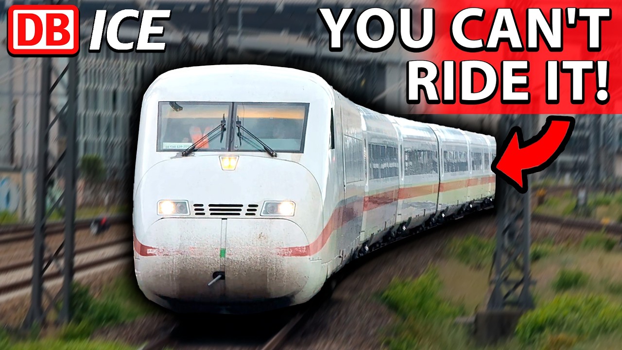 I Tried the Most UNIQUE Version of Germany’s Iconic ICE High-Speed Train