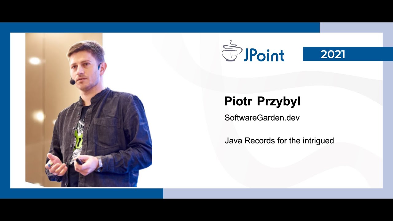 Piotr Przybył &mdash; Java Records for the intrigued